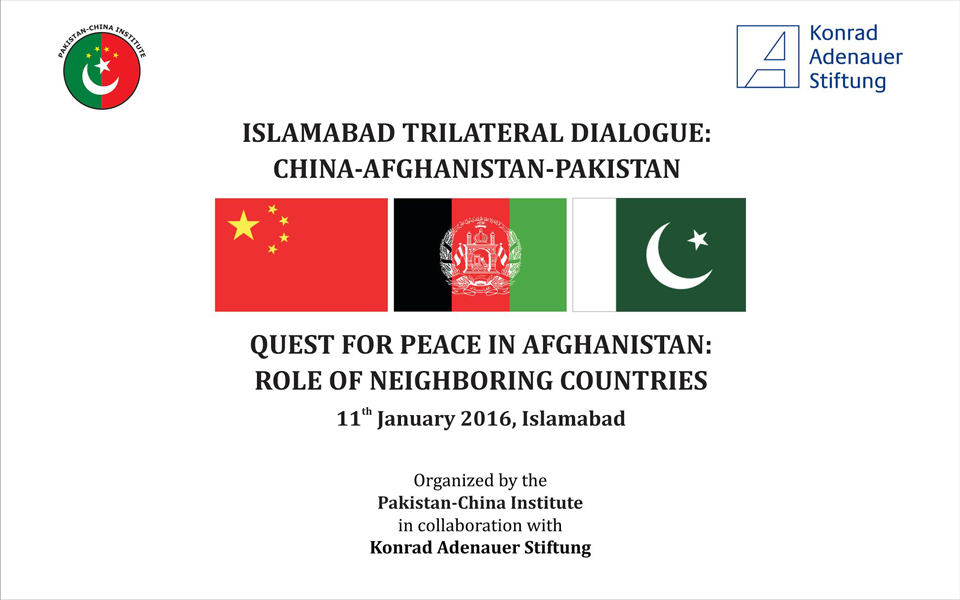 3rd CHINA-AFGHANISTAN-PAKISTAN TRILATERAL DIALOGUE