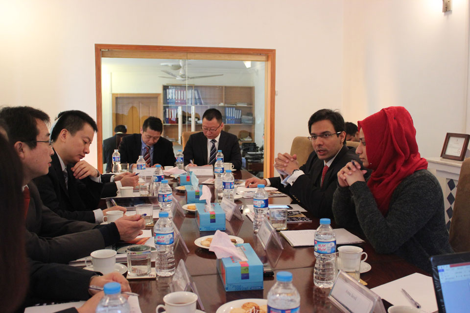 Xinjiang State Delegation Visits PCI, Launches First Mobile Urdu App