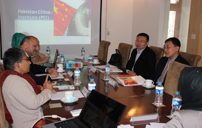Pak-China Economic Collaboration discussed with Shanghai University Delegation